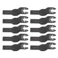 thumbnail image 4 of LAFGUR Oscillating Tool Blade,10Pcs Oscillating Saw Blade 20mm Quick Release Multitool Tool Set Kit For Wood Plastic,Multitool Saw Blade, 4 of 8