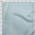 thumbnail image 4 of oneOone Cotton Poplin Twill Light Blue Fabric Asian Ikat Craft Projects Decor Fabric Printed By The Yard 56 Inch Wide, 4 of 4