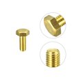 thumbnail image 4 of Unique Bargains Brass Hex Bolts, M8x20mm 3 Pack Fully Thread Grade 4.8 Machine Screws, 4 of 4