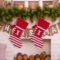 thumbnail image 1 of Iumwxz Christmas Large Letters Christmas Stockings Cute Striped Christmas Tree Pendant Holiday Decorations hanging ornaments X polyester Deals of the Week, 1 of 5