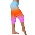 thumbnail image 3 of Yuyuzo Womens Capri Pants High Waisted Drawstring Sweatpants Running Gym Cropped Trousers with Pockets, 3 of 6