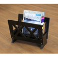 thumbnail image 1 of Frenchi Home Furnishing Contemporary Magazine Rack, Black, 1 of 2