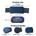 thumbnail image 3 of Ice Packs for Injuries Reusable Hot And Cold Ice Bags for Pain Refillable Therapy Gel Ice Packs for Knees,Back,Shoulders,Neck,Arms And Legs(3-Piece Set), 3 of 7