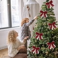 thumbnail image 2 of SDNall Christmas Tree Decorations, Small Christmas Tree, Christmas Tree Double Layered Bow - Festive Gift Box Packaging Bow Accessories, Christmas Tree Ornaments, 2 of 6