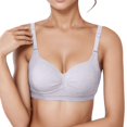 thumbnail image 4 of MIASHUI Bras for Women Comfortable and Transparent Shoulder Strap Cordless Backless Spongeless, 4 of 4