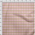thumbnail image 2 of oneOone Silk Tabby Fabric Madras Check Print Sewing Fabric BTY 42 Inch Wide, 2 of 3