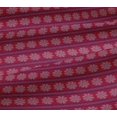 thumbnail image 5 of oneOone Viscose Jersey Fabric Floral & Chevron Block Print Fabric BTY 60 Inch Wide, 5 of 5