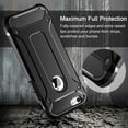 thumbnail image 4 of iPhone 11 Case, Heavy-Duty Tough Rugged Lightweight Slim Shockproof Protective Case for iPhone 11 6.1 Inch - Black, 4 of 5