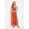 thumbnail image 1 of Oussum Robe Tube Courte Sans Manches pour Femmes, Orange, 1 of 7