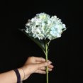 thumbnail image 2 of XZNGL Home Decor Hydrangea Artificial Flowers Artificial Flower Hydrangea Fake Silk Flower Home Wedding Party Floral Decor, 2 of 3