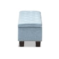 thumbnail image 4 of Banc de Rangement Hannah Bleu Pâle, 4 of 8
