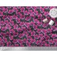 thumbnail image 2 of Soimoi Poly Georgette Fabric Artistic Floral Print Sewing Fabric Yard 52 Inch Wide, 2 of 3