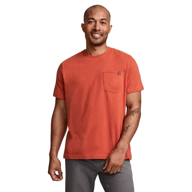 Jockey T-Shirt à Col Ras du Cou pour Hommes en Coton 100 % avec Poche Legacy