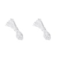 thumbnail image 2 of Decodeary 10m-50m Elastic Ear Band Rope Ear Hanging Round Craft Sewing Cord Accessory 3MM white 10m 2Set, 2 of 6