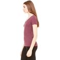 thumbnail image 4 of Bella + Canvas Ladies' Triblend Short-Sleeve Deep V-Neck T-Shirt, 4 of 6