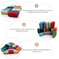 thumbnail image 4 of FRCOLOR hemp rope 2pcs Hemp Rope Arts and Crafts Hemp Rope Festive Gifts DIY Crafts Cotton Thread,3.94"X1.97"X1.97", 4 of 4