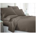 thumbnail image 1 of ienjoy Home Ensemble de Draps 6 Pcs, Très Grand Lit, Taupe, 1 of 10