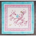 thumbnail image 2 of Vargottam Collection de Luxe Linge de Table Décor Serviette en Coton Tissu Imprimé Serviettes Réutilisables Ensemble de 4, 20 Pouces X 20 Pouces - Oiseaux et Floral, 2 of 6