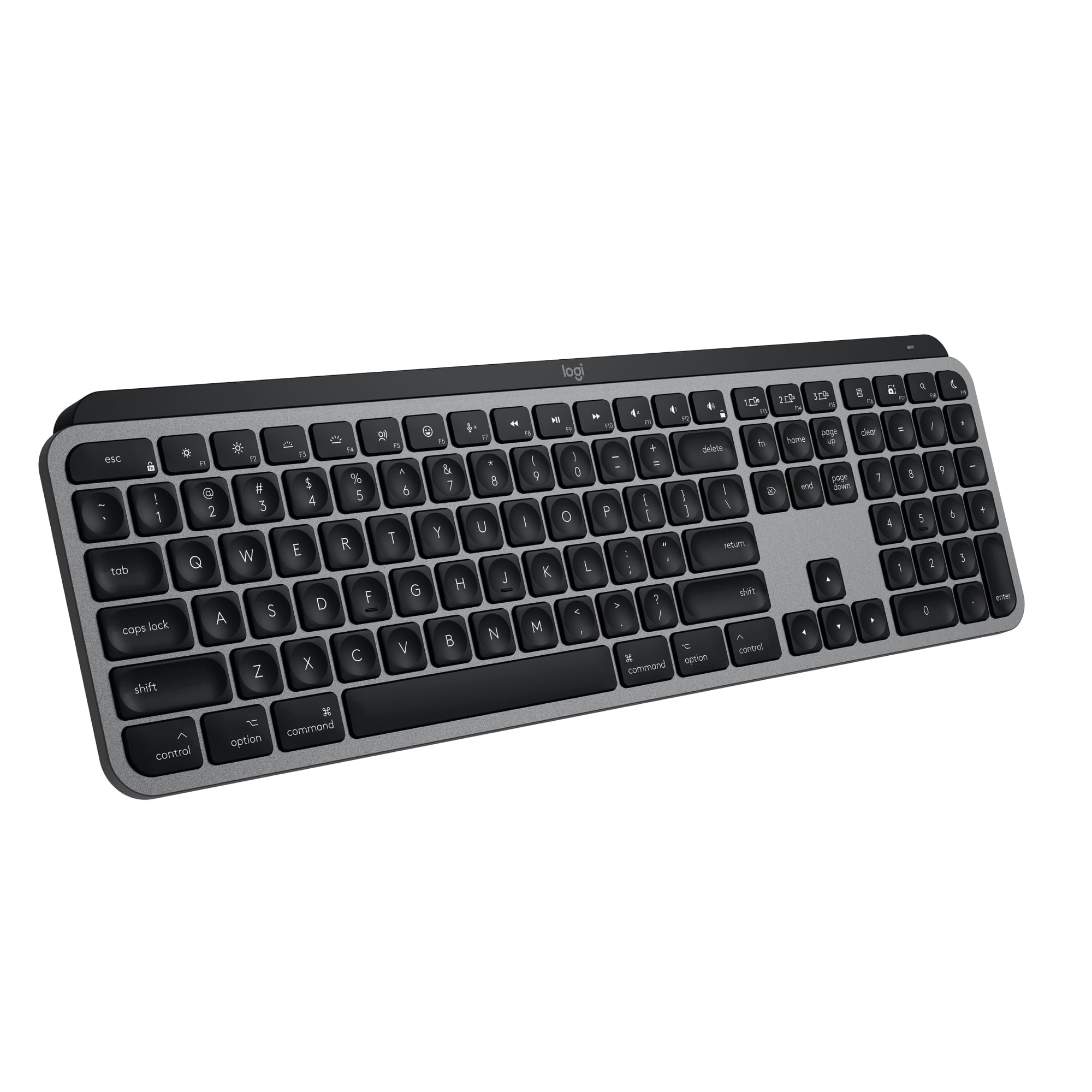 Logitech MX Keys S for Mac, Wireless Keyboard, Fluid, Precise