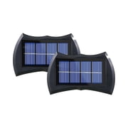 TopLLC Solar Lights Outdoor LED Outdoor Solar Lights, Land-scape Spotlights, Garden Lights, Wireless Solar Powered Outdoor Lights/Lighting For Yard, Walkway Waterproof Solar Garden Lights