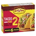 thumbnail image 1 of Old El Paso Tacos for 2 Hard Taco Dinner Kit, 94 g, 6 ct shell, 1 of 10