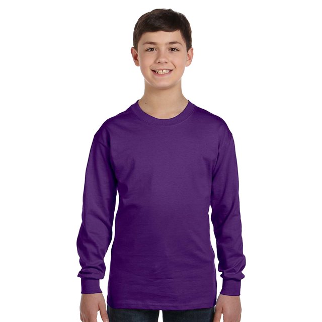 Gildan Gd 5400B Yth 5.3 Oz Hvy Ctn Ls
