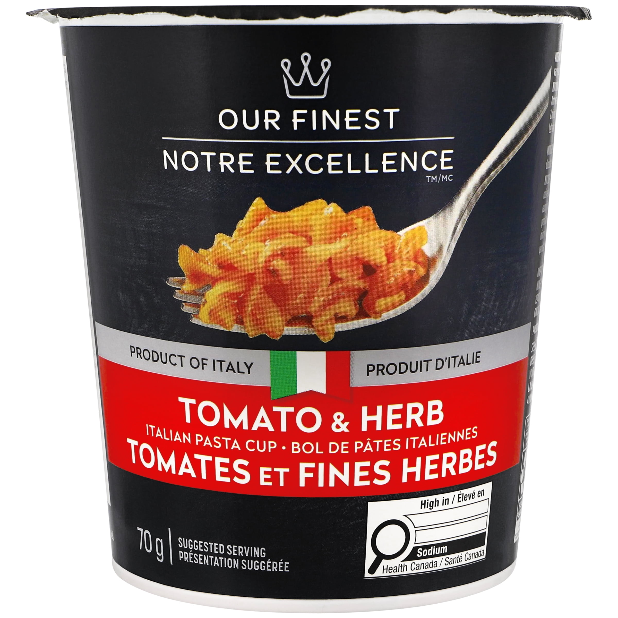 Our Finest Tomato & Herb Italian Pasta Cup