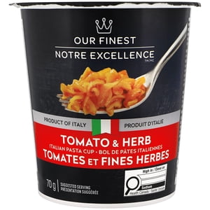 Our Finest Tomato & Herb Italian Pasta Cup