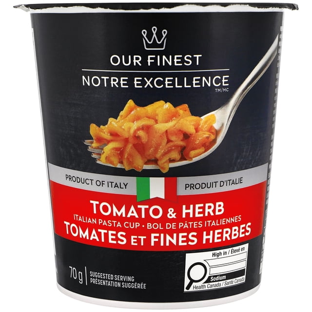 Our Finest Tomato & Herb Italian Pasta Cup
