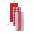 thumbnail image 2 of 3 Pack Dish Cloth Set Red Plaid, 2 of 3
