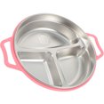 thumbnail image 4 of Assiette Alimentaire en Acier Inoxydable Plateau Alimentaire pour la Maison Assiette Compartimentée pour Enfants Assiette de Service pour la Maison, 4 of 9