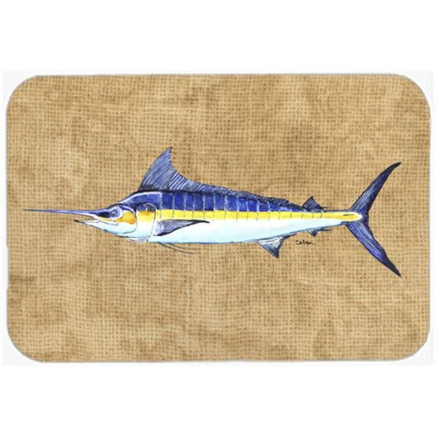 Carolines Treasures 8818CMT 20 x 30 In. Blue Marlin Kitchen or Bath Mat