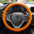 thumbnail image 3 of FH Group, Silicone Steering wheel cover Grip Marks Design Orange for Auto, 3 of 4