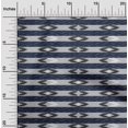 thumbnail image 1 of oneOone Viscose Jersey Fabric Stripe Ikat Print Fabric BTY 60 Inch Wide, 1 of 1