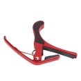 thumbnail image 2 of Capo Guitare, Facile à Utiliser Capo Guitare Ensemble Durable pour Banjo Rouge, 2 of 8