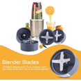 thumbnail image 2 of Stainless Steel Blender Blade Compatible with 600/900W NutriBullet Mixer, 2 of 5