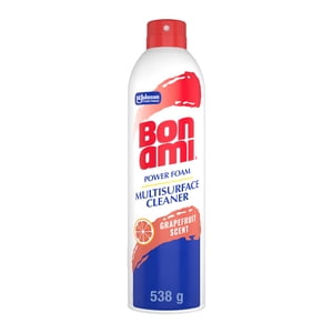Bon Ami® Power Foam Multisurface Cleaner, Grapefruit Scent, 538g
