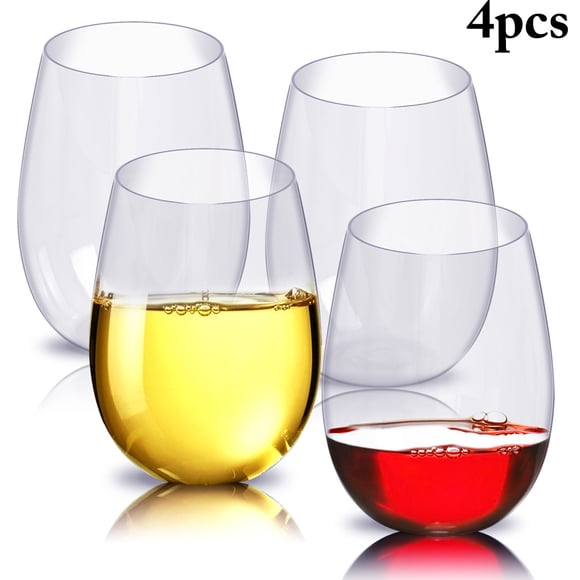 Coofit Wine Glass Creative Plastic Multipurpose Wine Cup Drinking Glass Juice Glass
