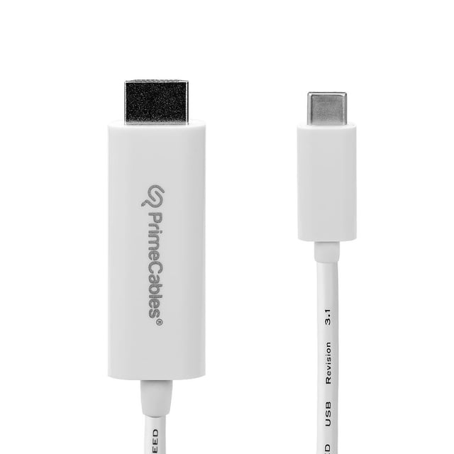 PrimeCables 6ft HDMI Cable, USB 3.1 Type C to HDMI Male,DP ALT Mode
