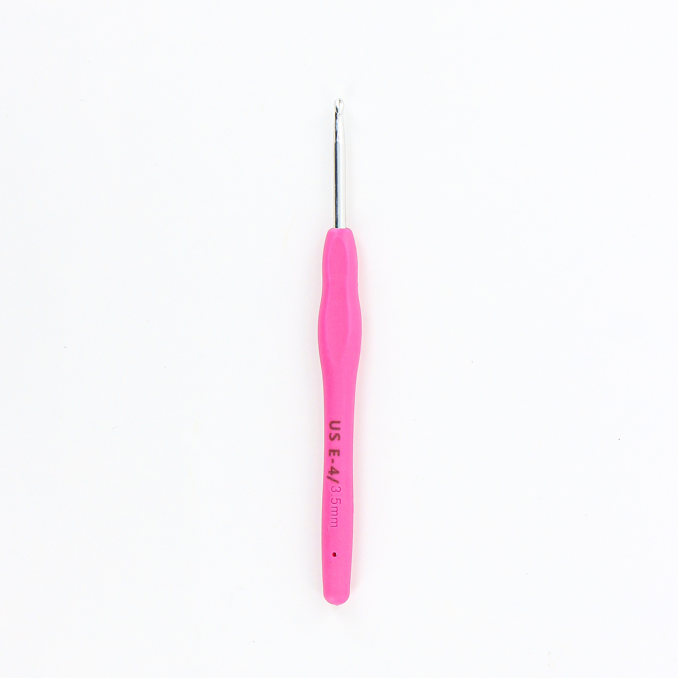 LOVE KNITTING Soft-Grip Aluminium Crochet Hook, 4 mm (0.16 in.)