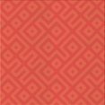 thumbnail image 1 of Ahgly Company Machine Washable Indoor Square Transitional Orange Red Orange Area Rugs, 6' Square, 1 of 7