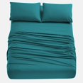 thumbnail image 1 of Home Beyond & HB design Piece Bed Sheets Set (Full or Double ) Premium Hotel Quality Bedding Sheets Breathable Soft Brushed Microfiber Deep Pocket Wrinkle Fade, 1 of 5