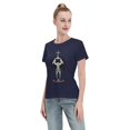 thumbnail image 4 of Women's Basic Short Sleeve T-Shirt One Piece Big Bear, 4 of 6