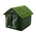 thumbnail image 1 of koolsoo Outdoor Cat House Cats Bed Sunproof Feral Cat Shelter for Porch Barn Rabbits L, 1 of 9