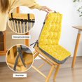 thumbnail image 4 of HLONK Clearance Rocking Chair Cushion  Rocker Chairs Replacement Cushions Set for Indoor  Water Resistant Extra Cozy Tufted Seat Pads and Non Slip High Back Pad with Ties for Outdoor, 4 of 7