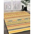 thumbnail image 2 of Ahgly Company Indoor Rectangle Abstract Cinnamon Brown Oriental Area Rugs, 4' x 6', 2 of 6