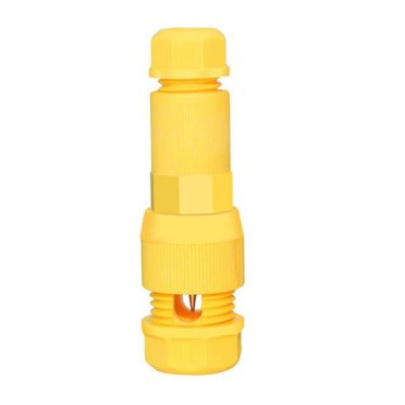 Birdeem 10Pcs Quick Puncture Connector View Light Cable Connector Patio View Light Paralleling Fixture Screw-Less Swivel Puncture Wirer