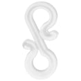 thumbnail image 1 of Vaidha Christmas Mini Gutter Hang Hooks Plastic S Sharped Christmas Light Clips 120PCS, 1 of 8