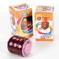 thumbnail image 2 of Children LED Light-up Music Wood-Like Peg-top Hand Spinner Plastic Flash Gyro Toy Gift for Kids, 2 of 8