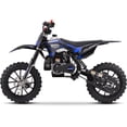 thumbnail image 4 of MotoTec Thunder Moto Tout-Terrain à Essence pour Enfants 50cc 2 Temps Bleu, 4 of 4